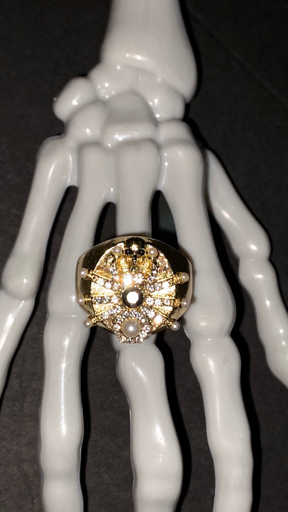 Skull Spider Ring