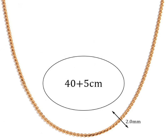 18k Gold Plated Necklace